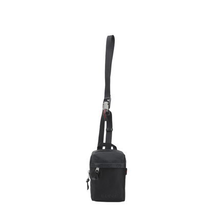 Nexus Mini Crossbody Bag Nylon Black - Image 4