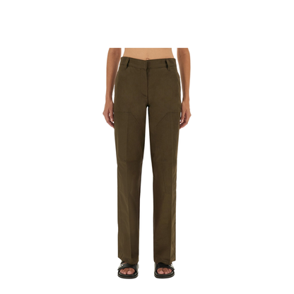 Cargo Trousers - Green - Image 1