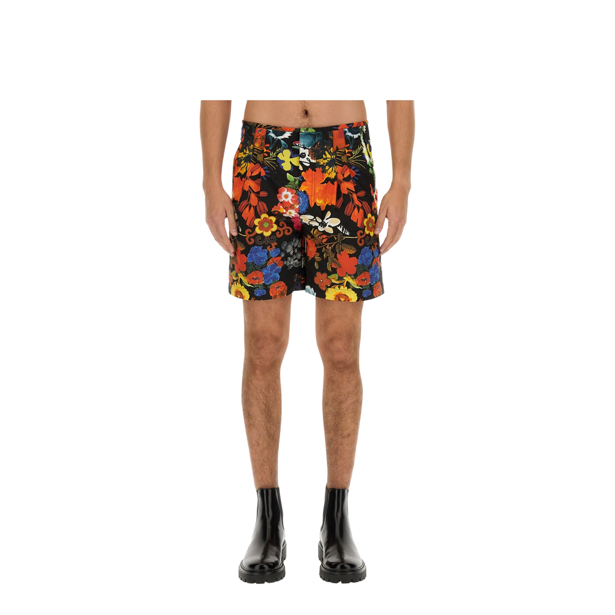 Bermuda with Floral Pattern - Image 1