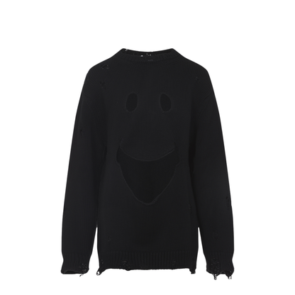 Smile Cropped Sweater - Image 1