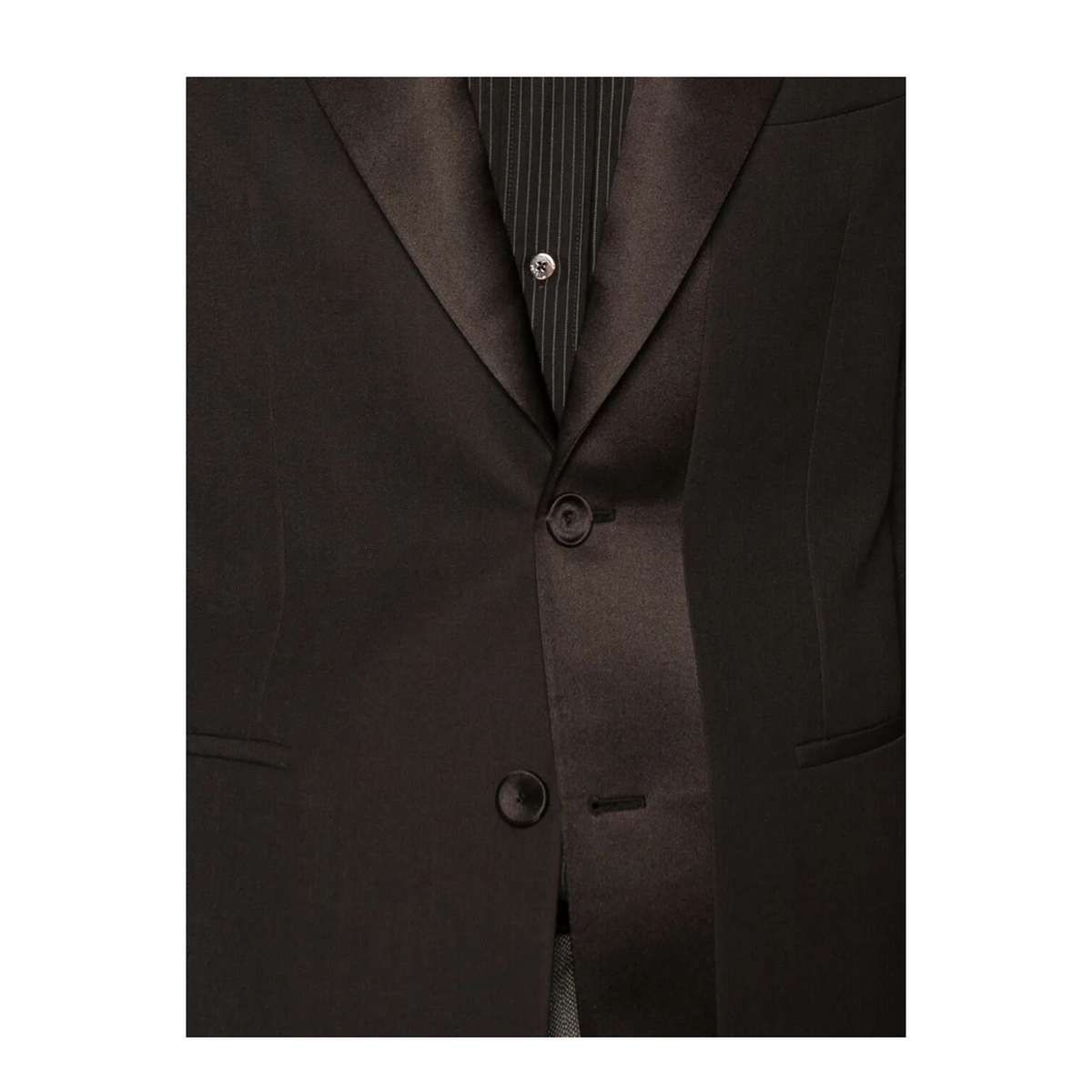 Brown Wool Crêpe Blazer - Image 5
