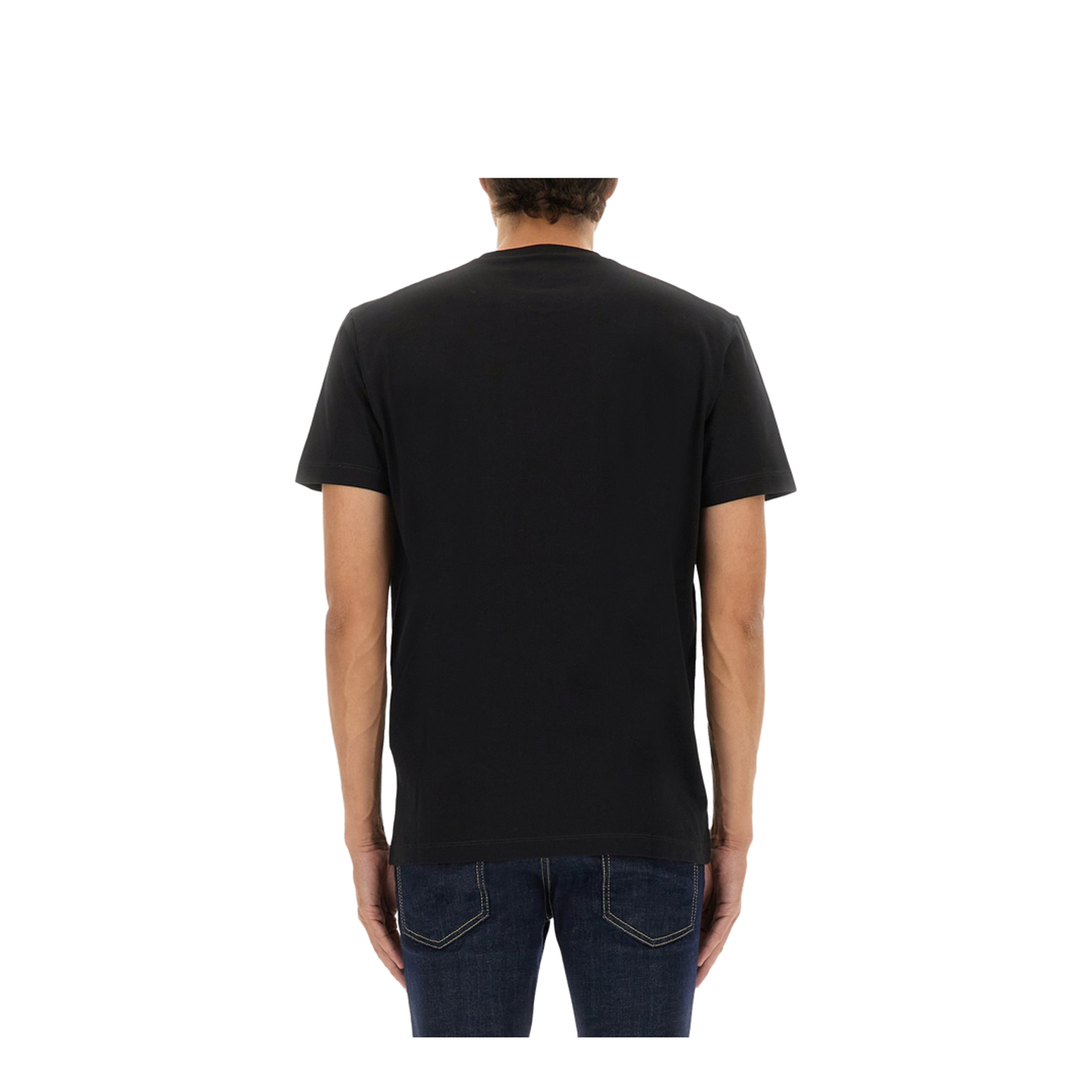 T-Shirt with Pocket and Logo - Image 3