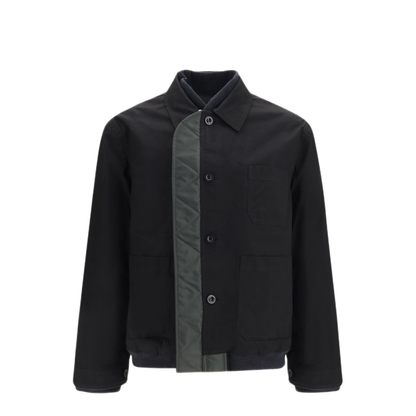 Nylon Ripstop Twill Bomber Jacket - Image 1