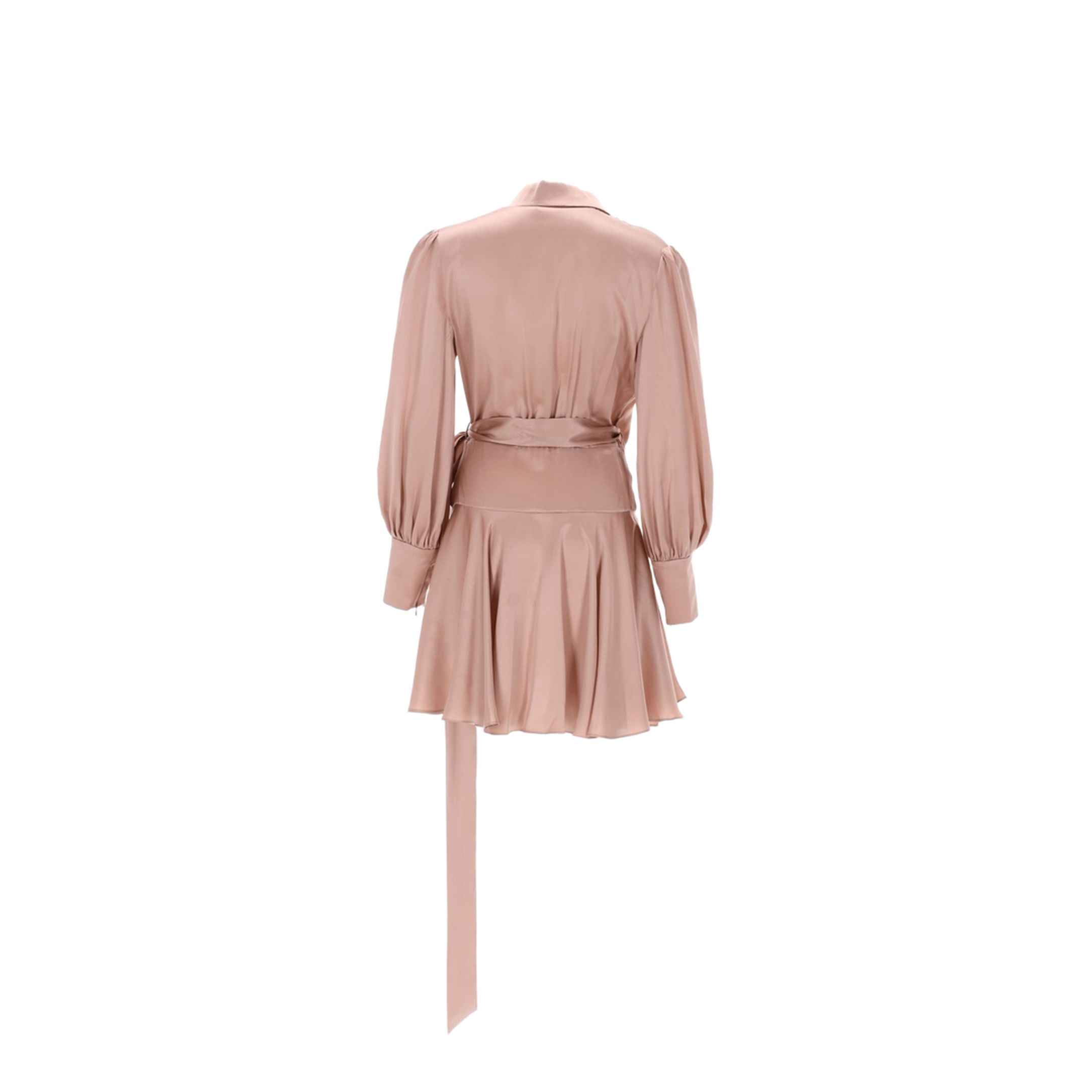 Silk Mini Dress - Image 3