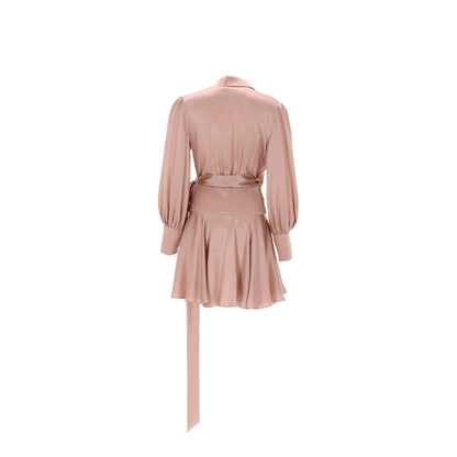 Silk Mini Dress - Image 3