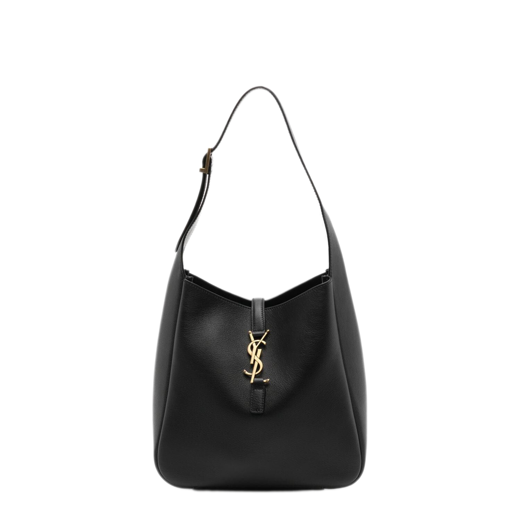 Le 5 à 7 Small Calfskin Shoulder Bag - Black - Image 1