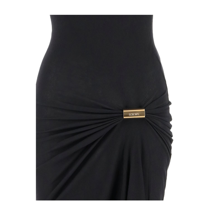 Cotton Midi Dress - Image 3