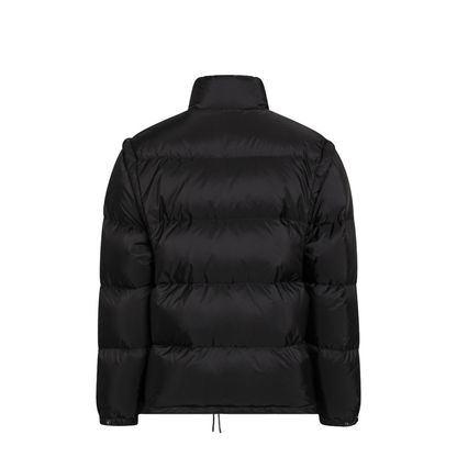 Black Convertible Re-Nylon Down Jacket - Image 2