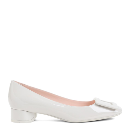 U Look Ballerinas in Patent Leather - Ice Gray - Image 1