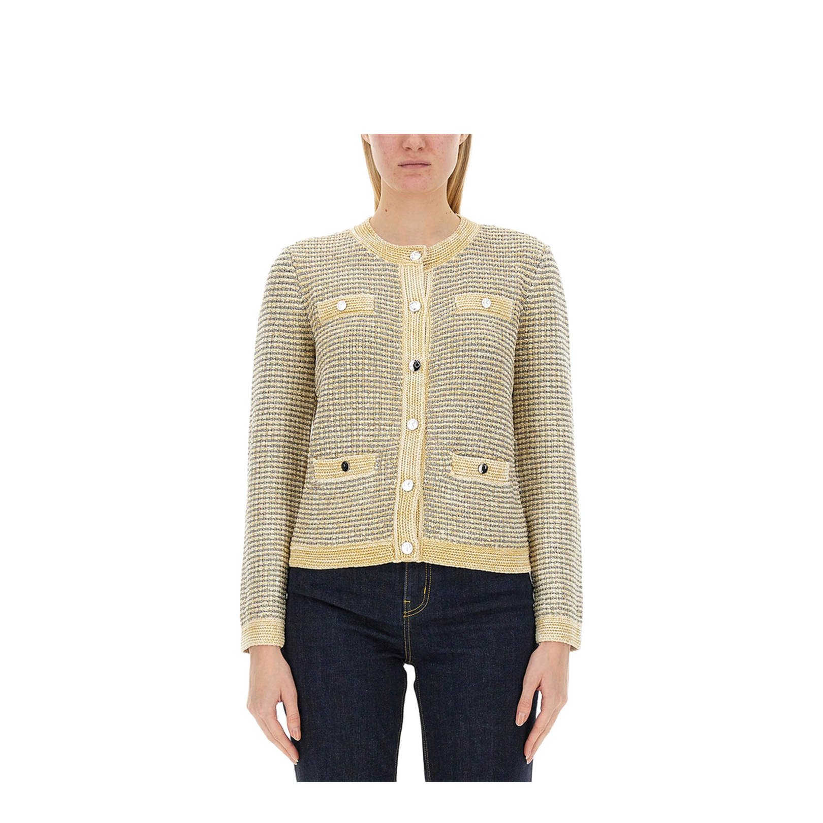 Kendra Cardigan In Neutrals - Image 1