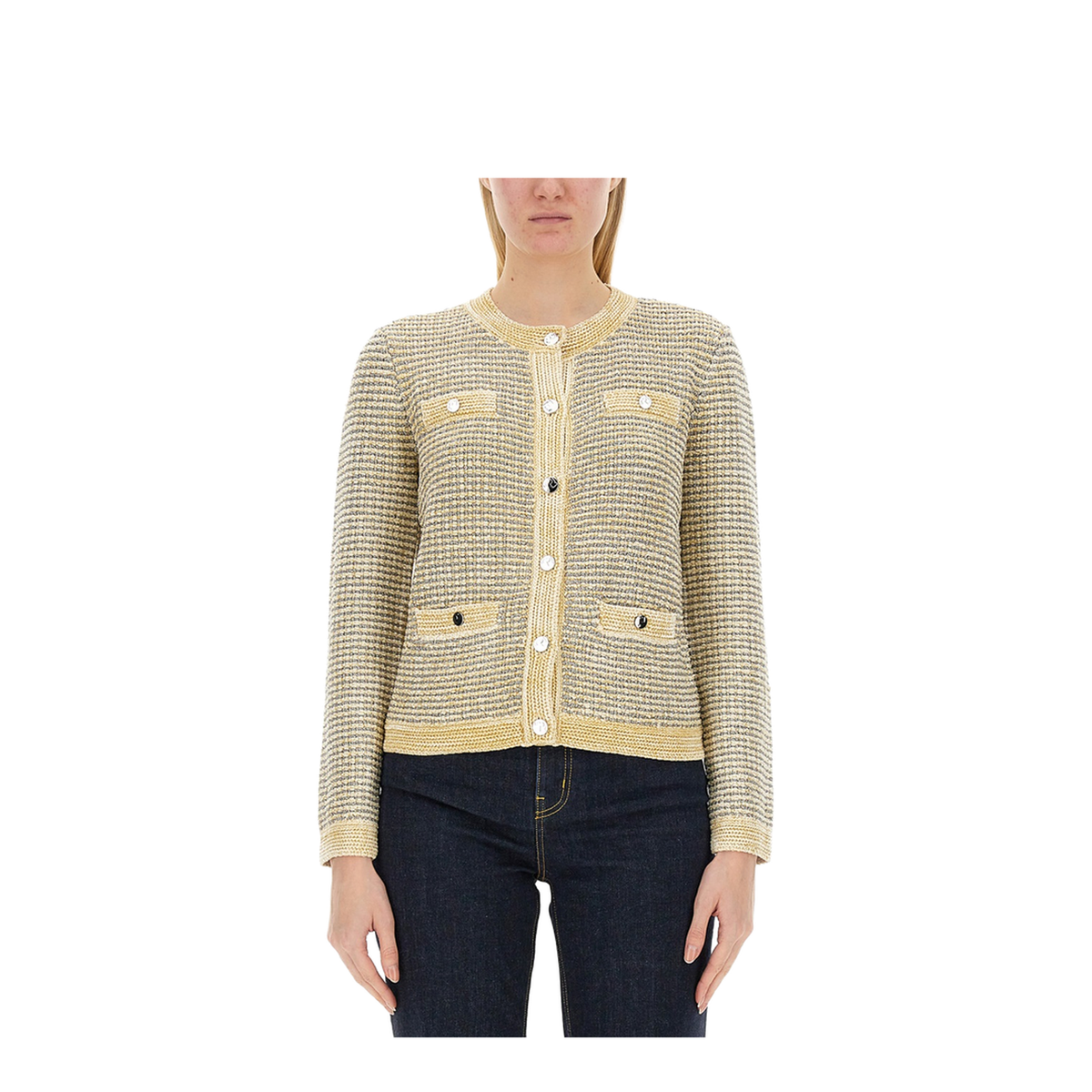 Kendra Cardigan In Neutrals - Image 1