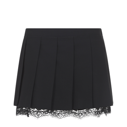 Wool Mini Skirt - Image 1