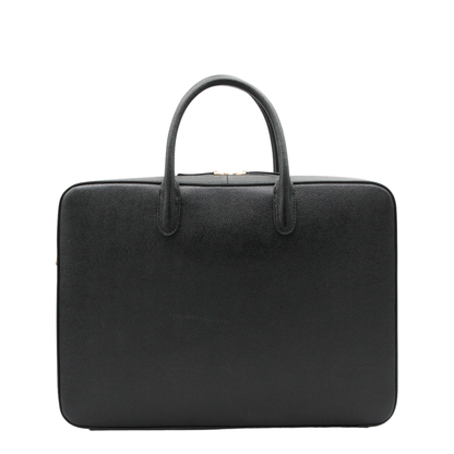 Black Double Brass Zipper Bag - Image 5