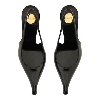 Leather Miller Wedges - Image 5