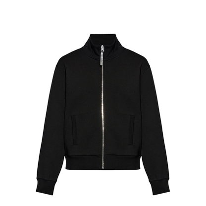 Chevron Motif Jacquard Sweatshirt - Image 1