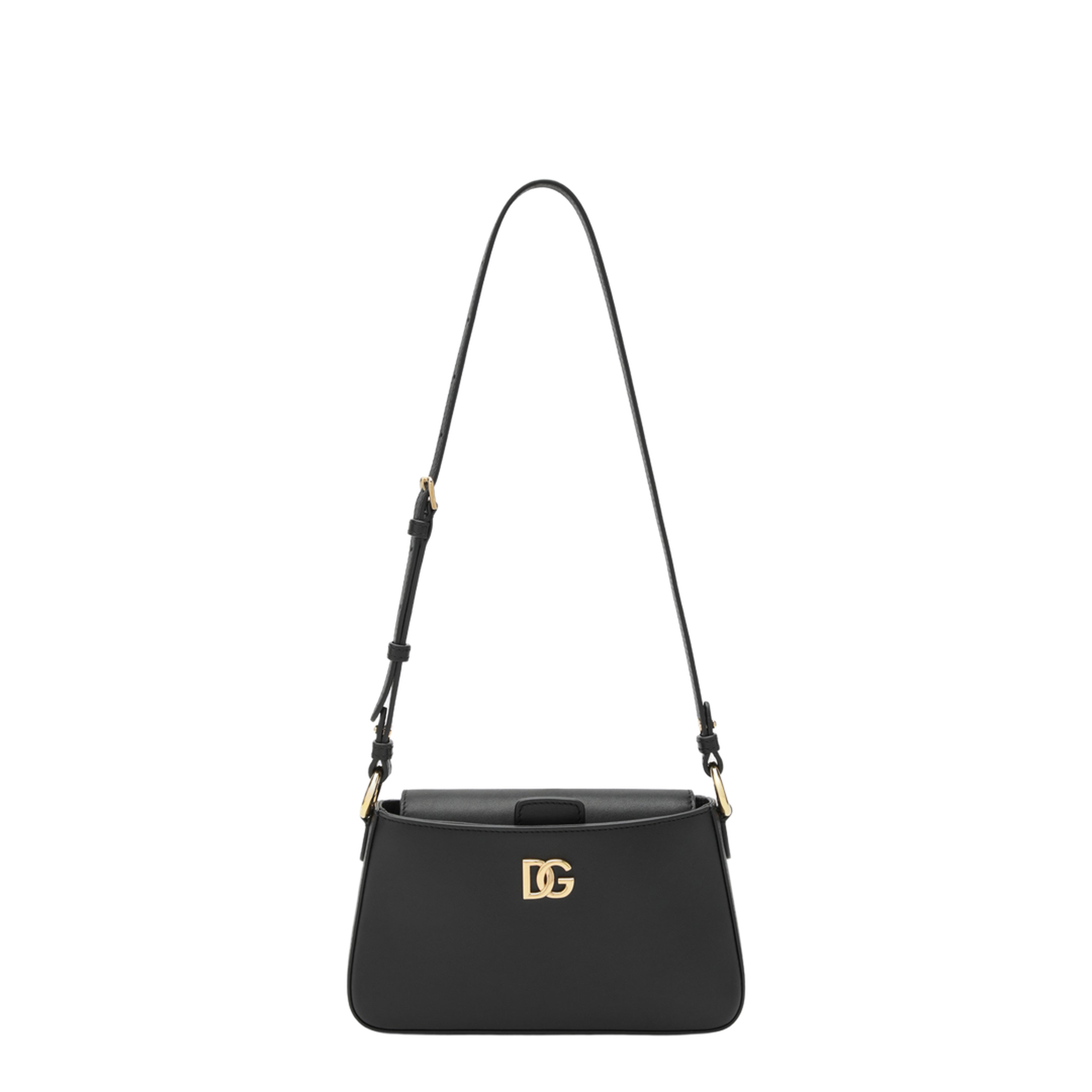Black Calfskin Phone Bag - Image 1