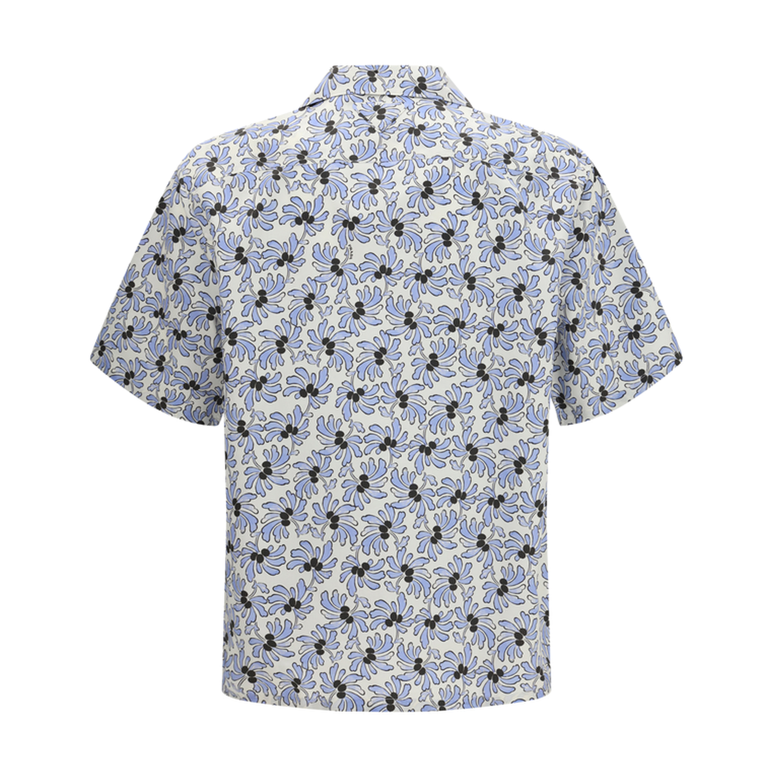 Cotton Shirt with Floral Print - Image 2