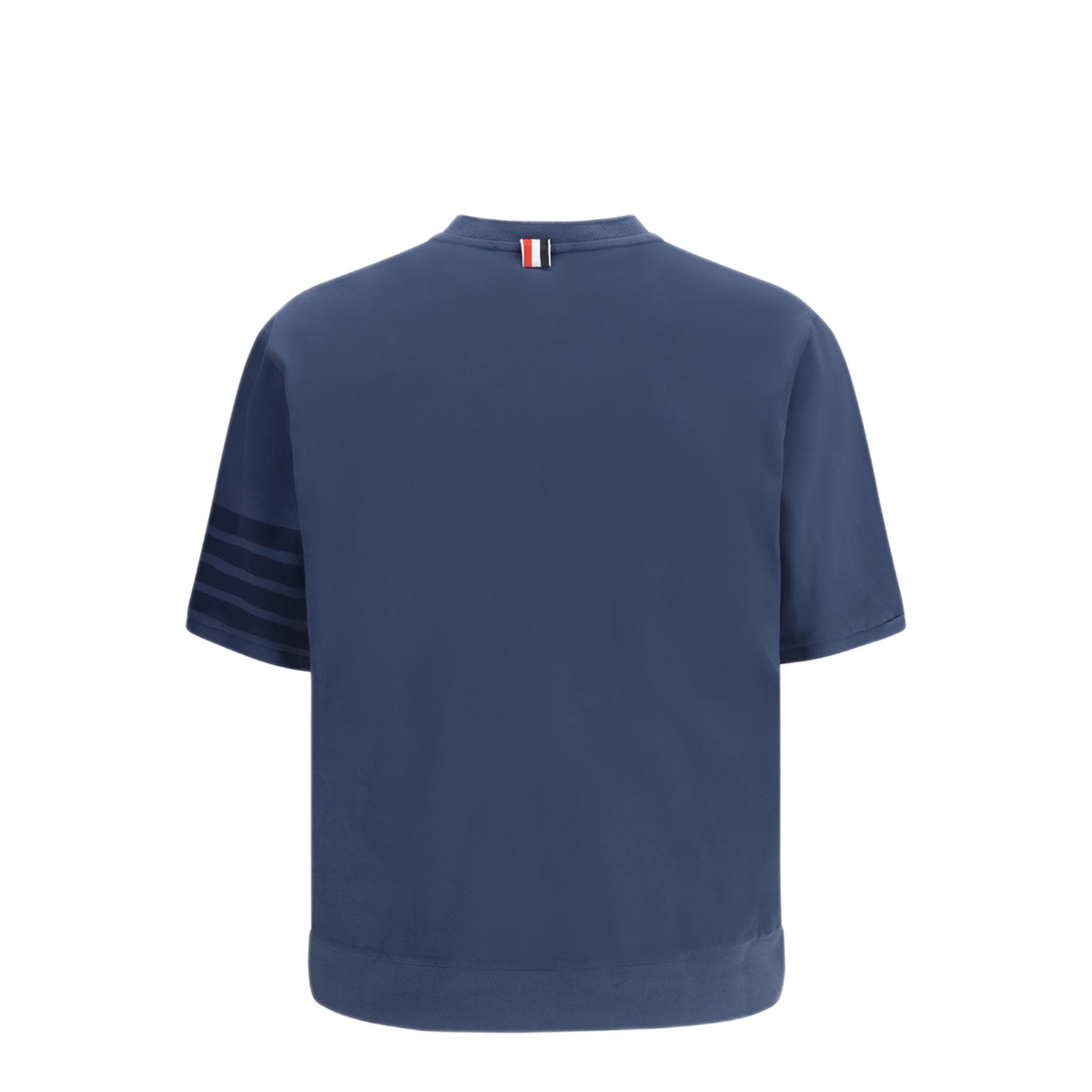 4 Bar Cotton Jersey T Shirt - Image 2