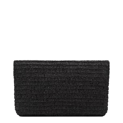 Large Envelope Pouch in Raffia - Image 2