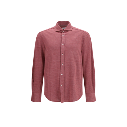 Linen and Cotton Knit Shirt - Image 1