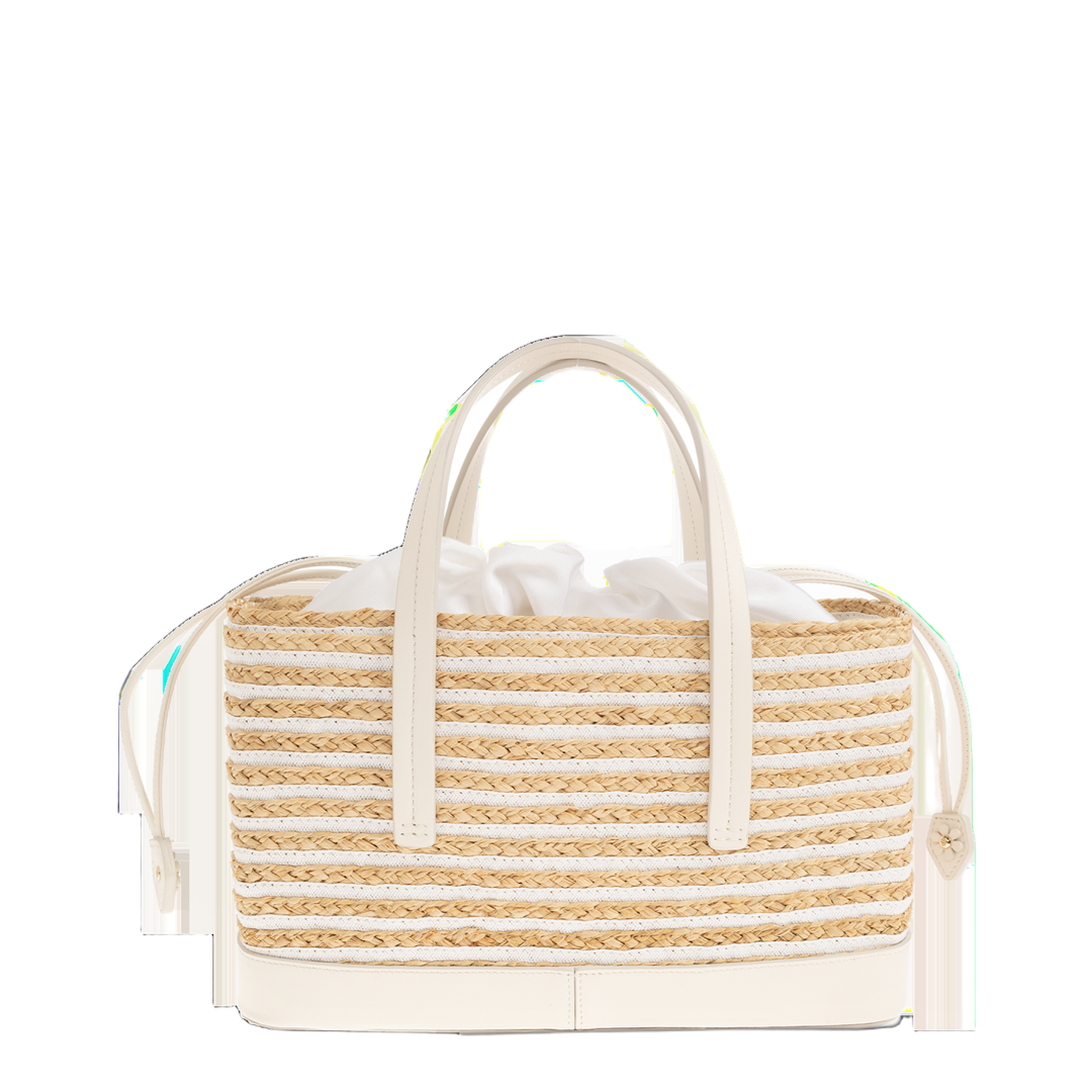 Handbag with Shimmering Appliqués - Image 3