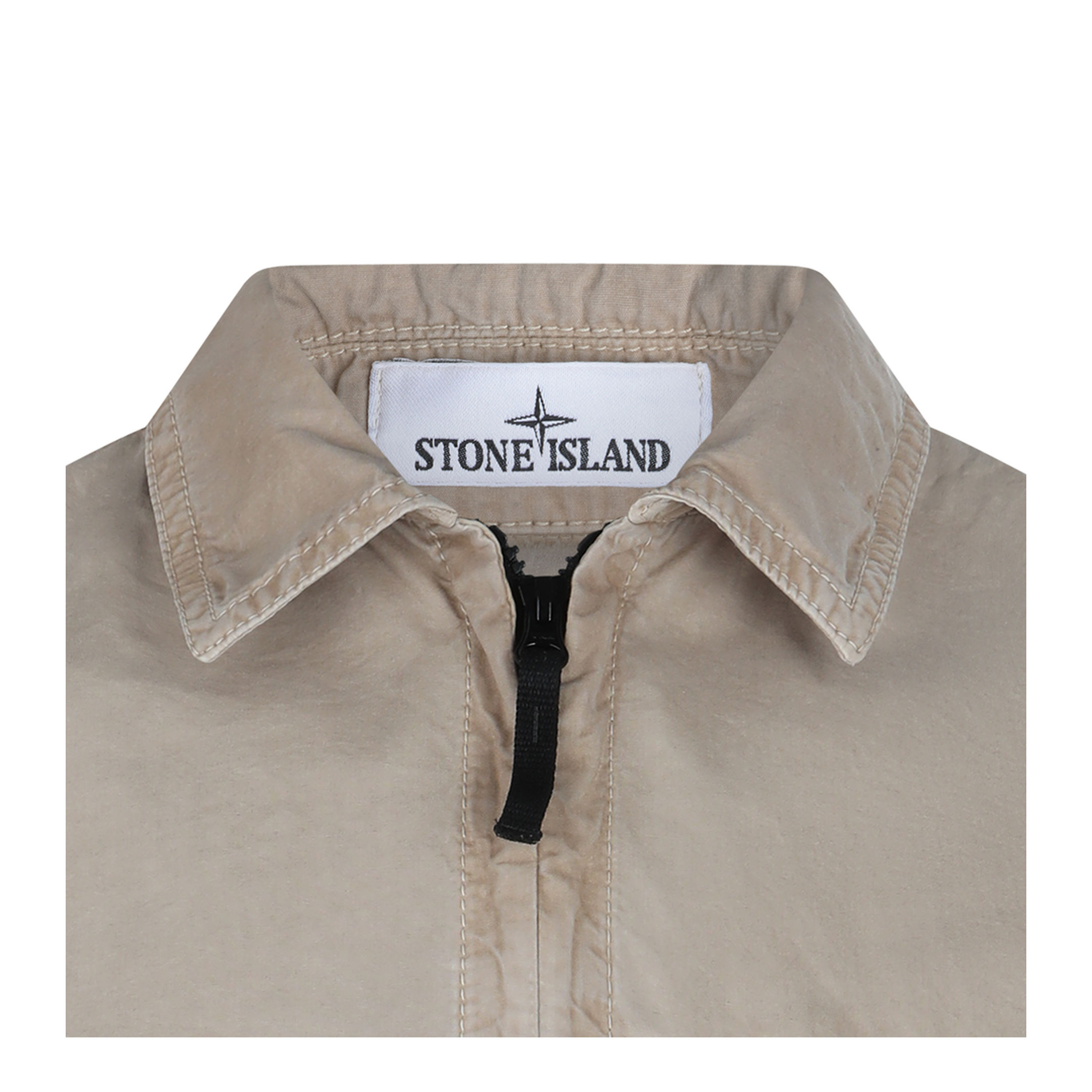 Brushed Organic Cotton Canvas Overshirt - Image 6