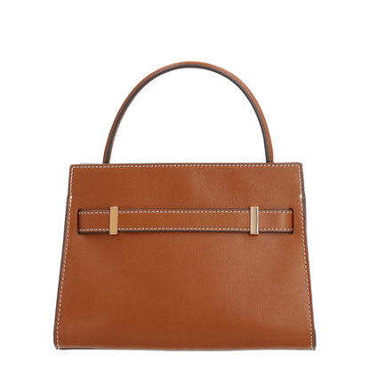 Lee Radziwill Petite Napa Leather Double Bag - Aged Tan - Image 3