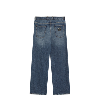 Blue Washed Over Jeans - Image 2