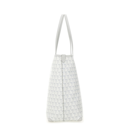 I Am A Plastic Bag Wink Zipped Tote - Frost - Image 3