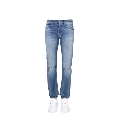 JEANS CON PATCH LOGO - Image 1