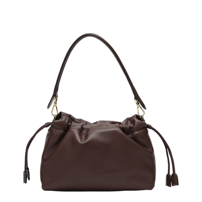 Mamma Baguette Medium Leather Shoulder Bag - Brown - Image 2