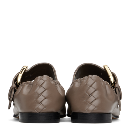 Round Toe Elastic Strap Shoes - Image 3