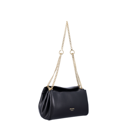 Tumulte Small Nappa Leather Shoulder Bag - Black - Image 2