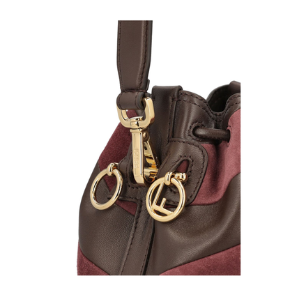 Mini Mon Tresor Chevron Bucket Bag Leather - Image 3