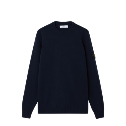 Sweater Crewneck With Logo Patch - Image 1
