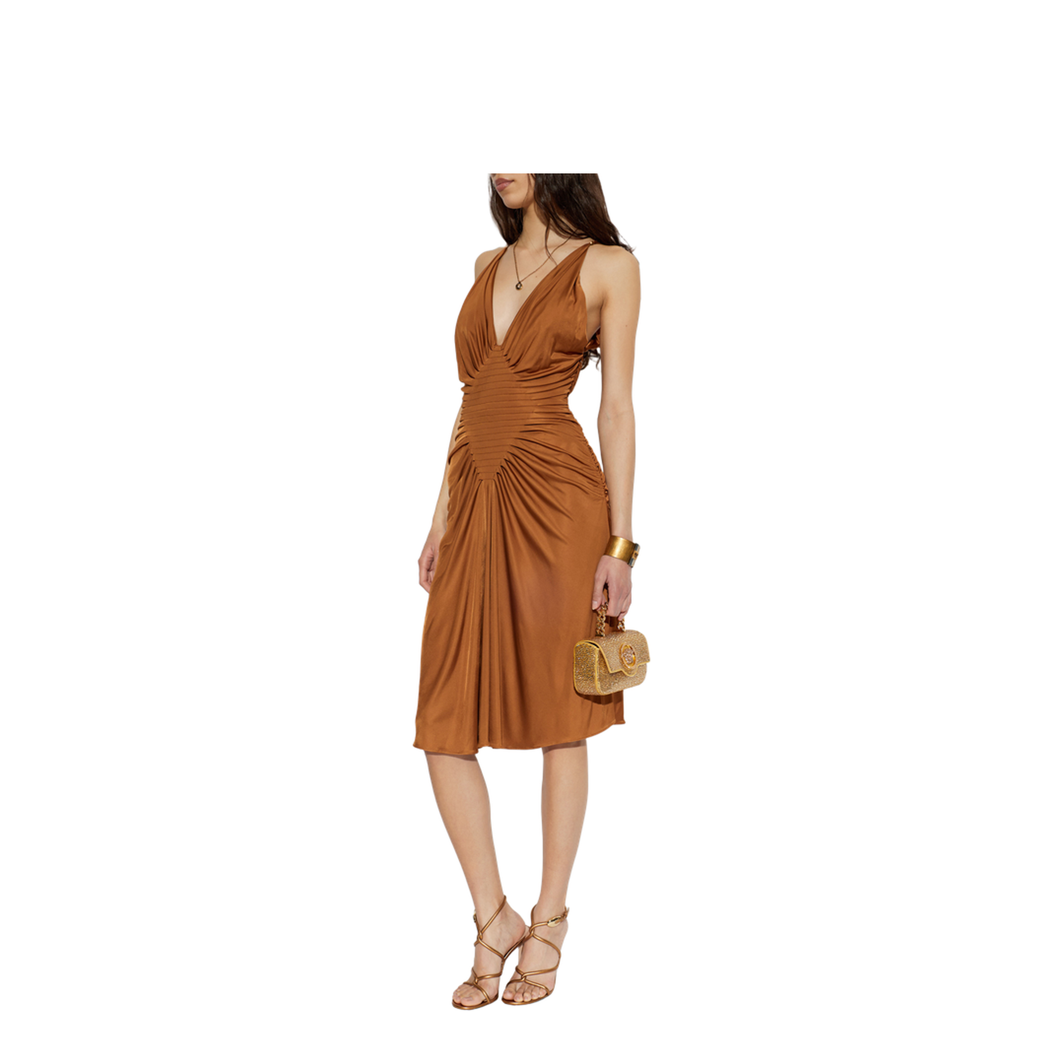 Satin Slip Dress - Image 2