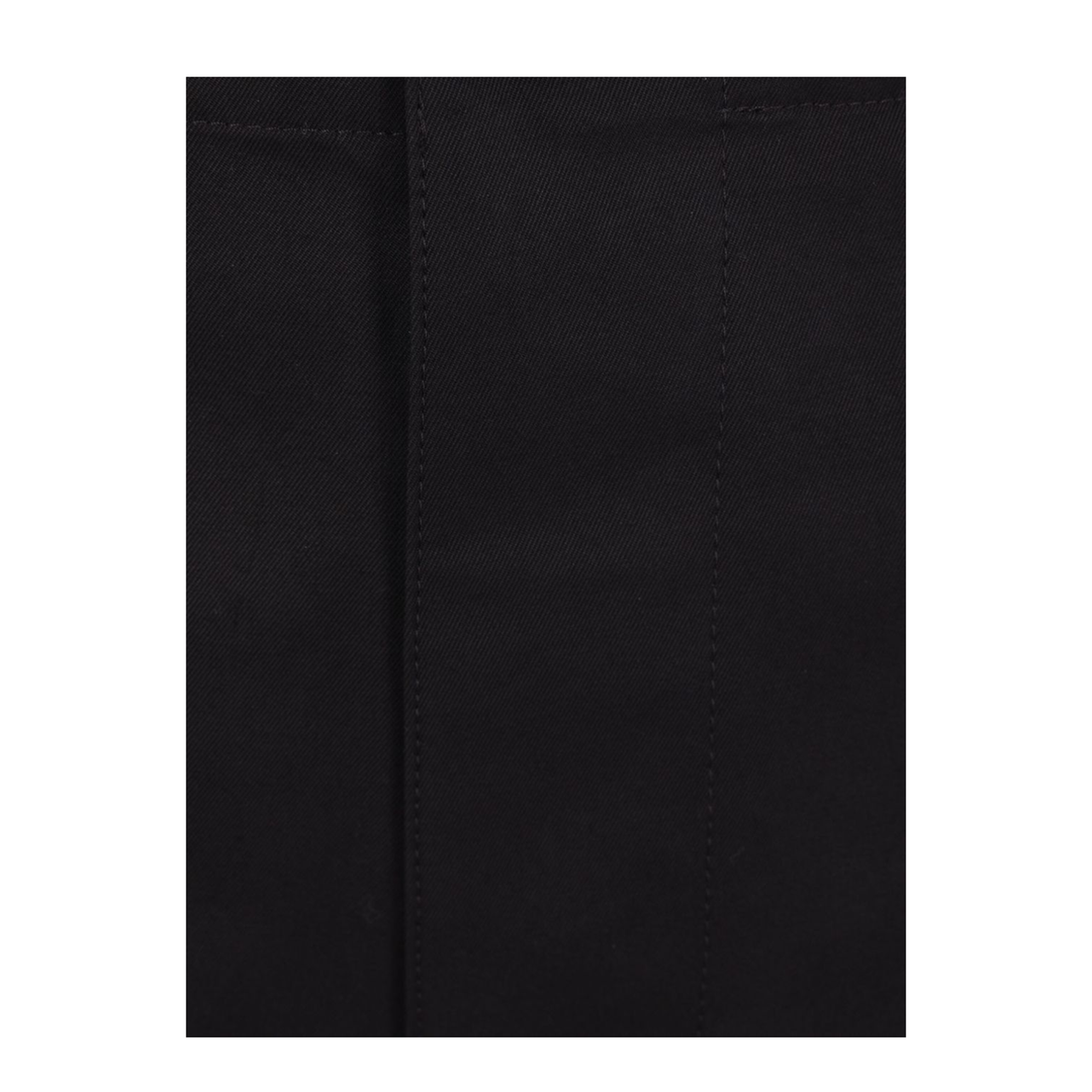 Cotton Twill Pant with Web Detail in Black - Image 4