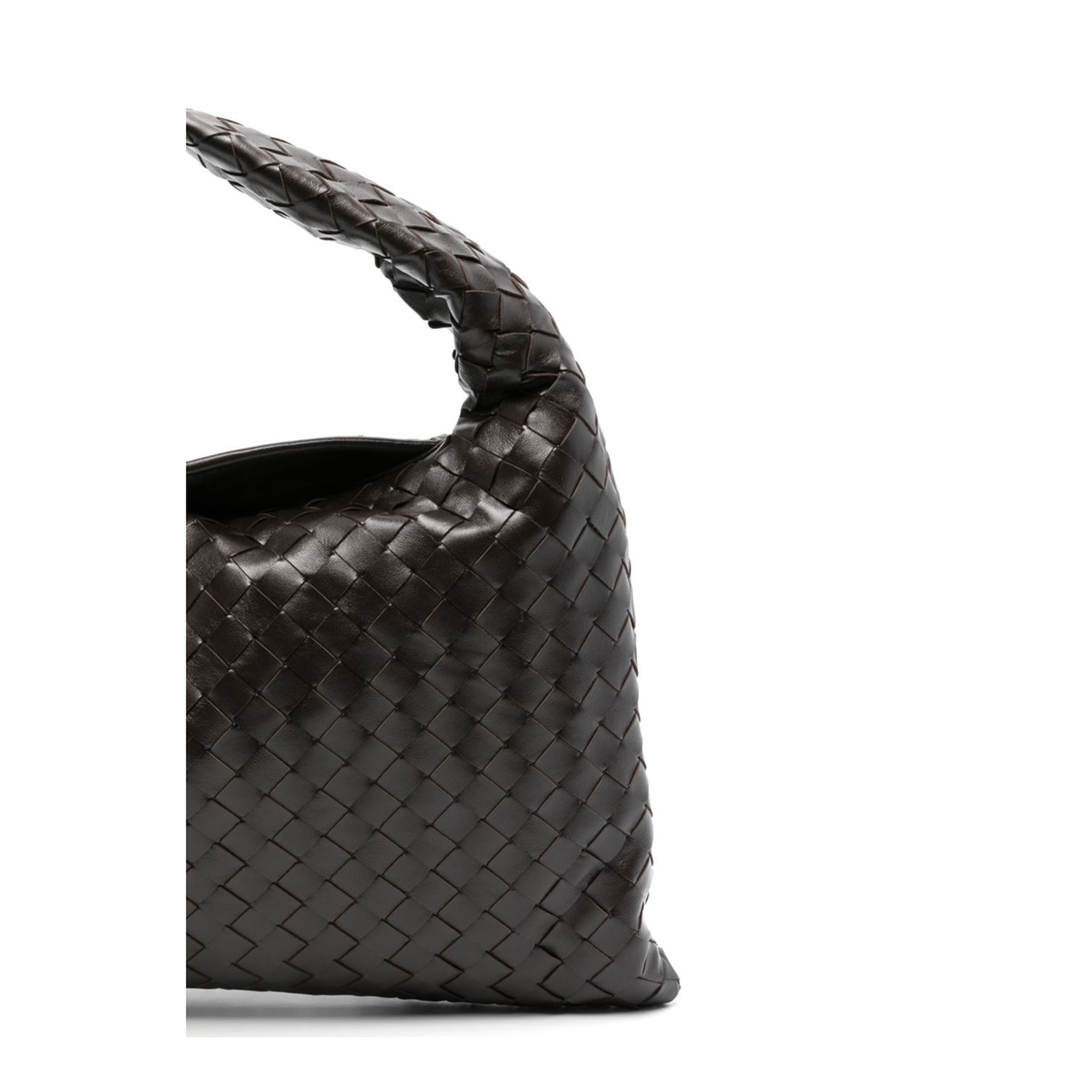 Hop Small Leather Shoulder Bags - Black - Image 4