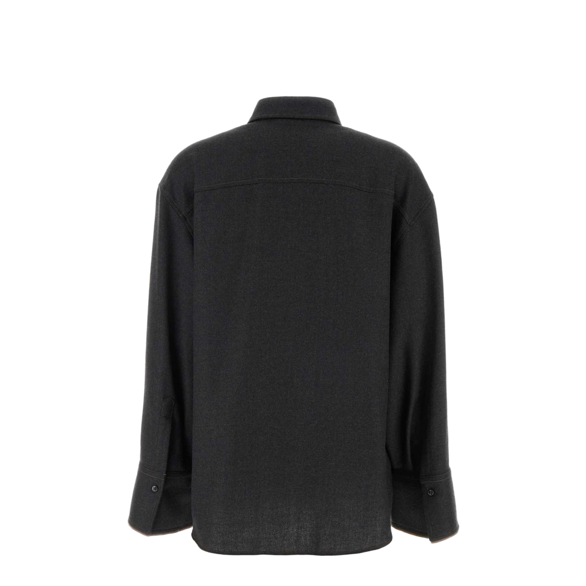 Graphite Wool Shirt - Image 2