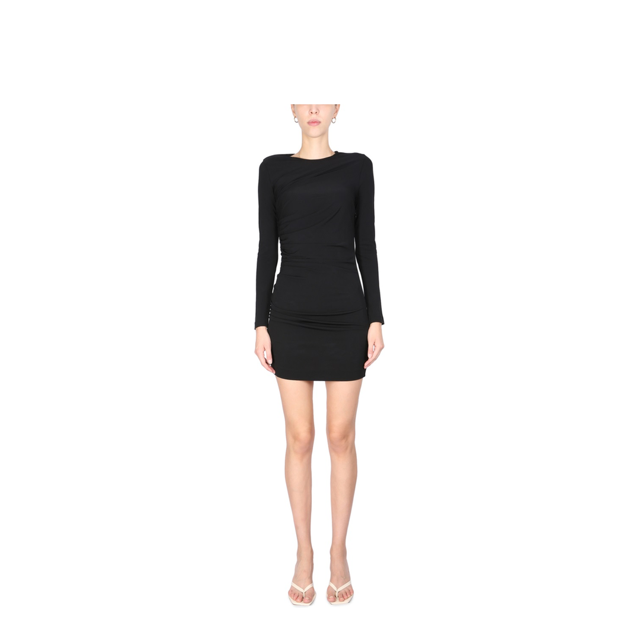 Dress with Drape - Image 1