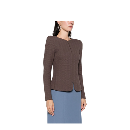 Cotton Blend Blazer Jacket - Image 5