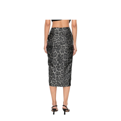Silk Midi Skirt - Image 3