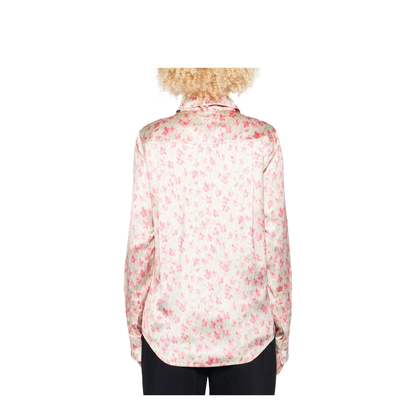 Shirt in Viscose White - Image 2