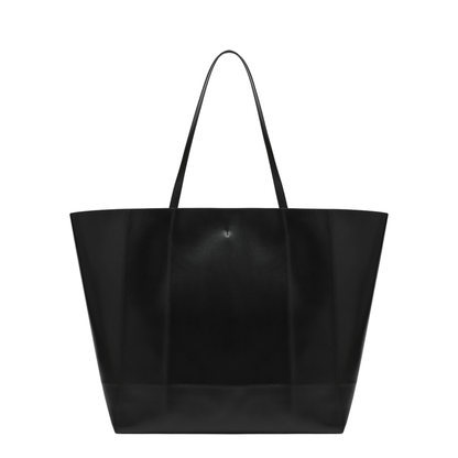 Roam Tote Bag in Black Leather - Image 2