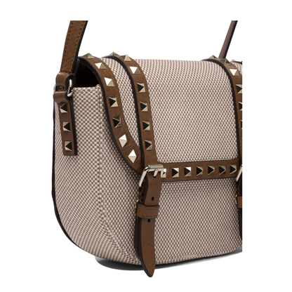 Rockstud Foldover Top Shoulder Bag - Image 4