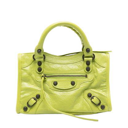Le City Mini Lambskin Crossbody - Pistache - Image 1