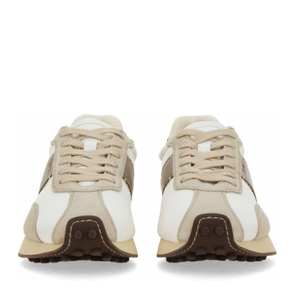 Leather and Fabric Sneaker - Image 4