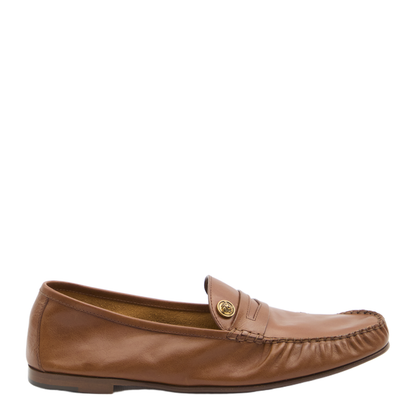 Medusa Leather Loafers - Image 1
