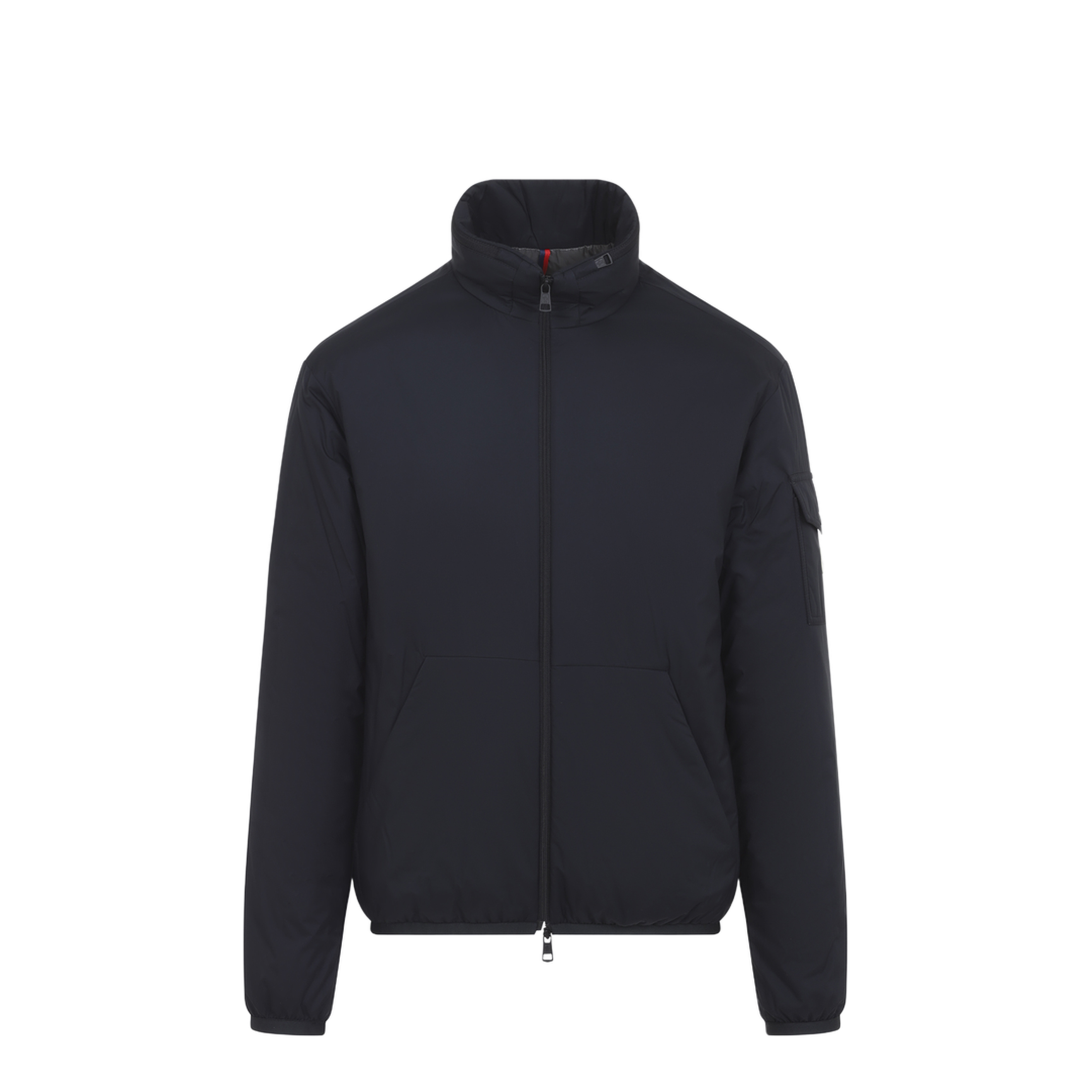 Dark Blue Nylon Breezes Down Jacket - Image 1