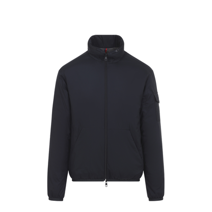 Dark Blue Nylon Breezes Down Jacket - Image 1